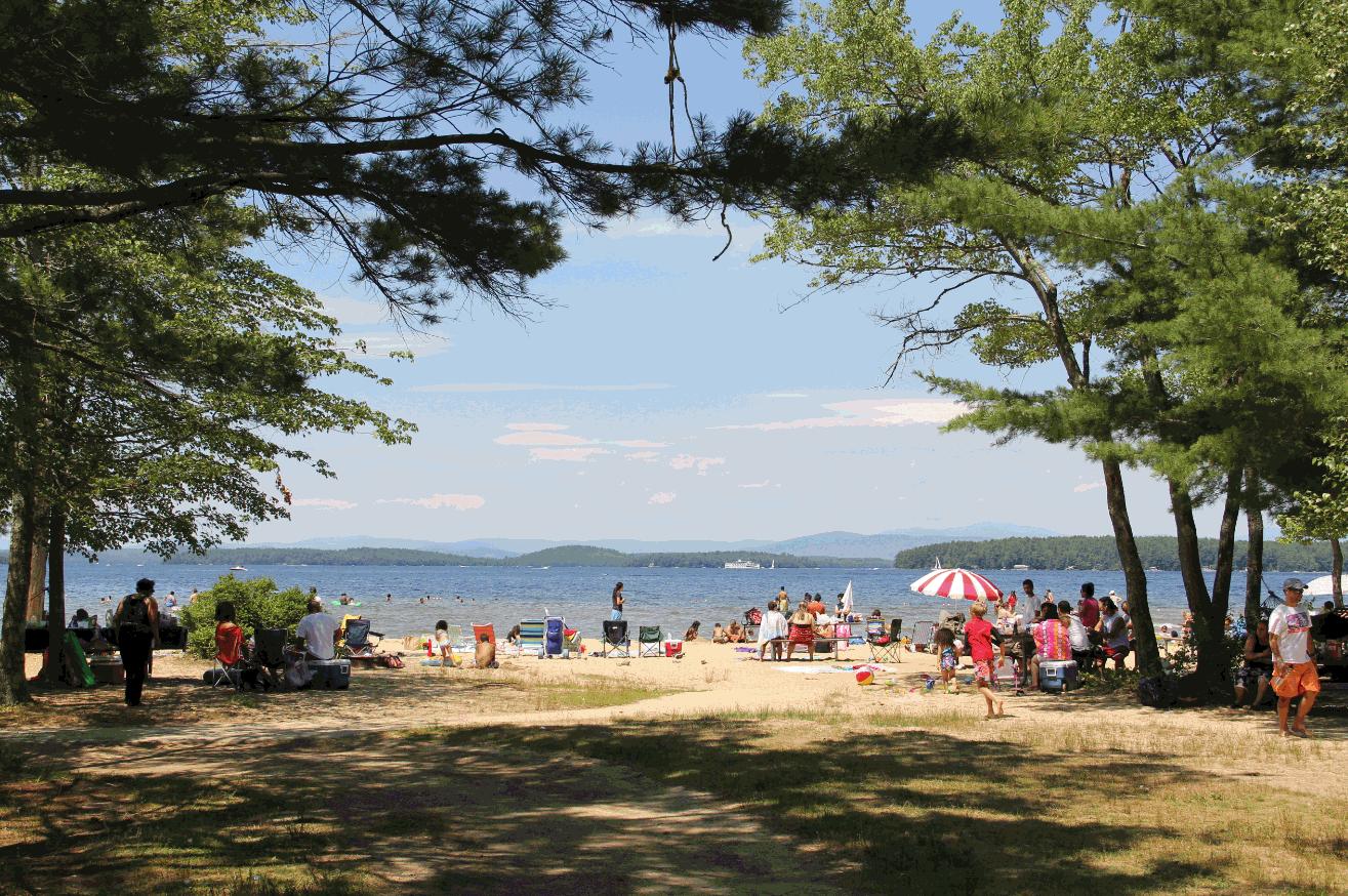 Campground Details - Ellacoya State Park, NH - New Hampshire Division ...