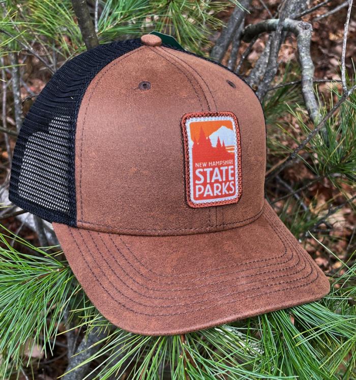 NHSP Low Profile Trucker Hat-oilcloth