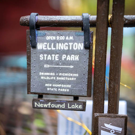 Wellington State Park Sign Ornament-Wellington Ornament 2